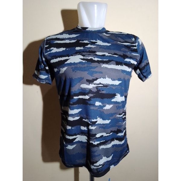 kaos pdl loreng kri tni al dryfit