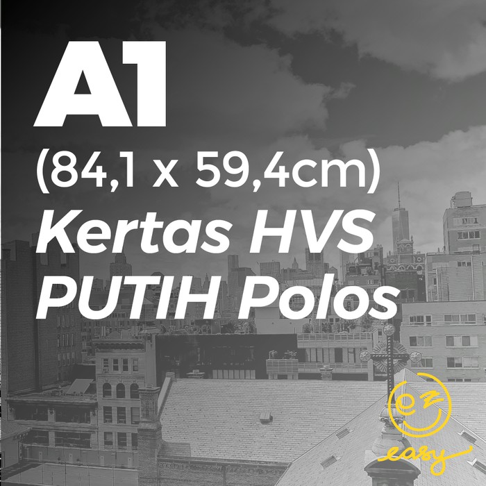 

Kertas HVS A1 Polos / 5 lembar