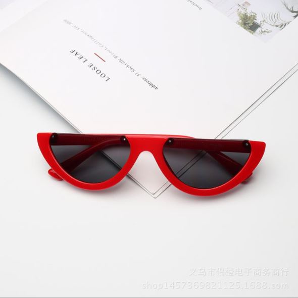 BV.ID KC110 KACAMATA KOREA KEREN ULZZANG TRIANGLE VINTAGE CAT EYE SUNGLASSES WOMEN MEN