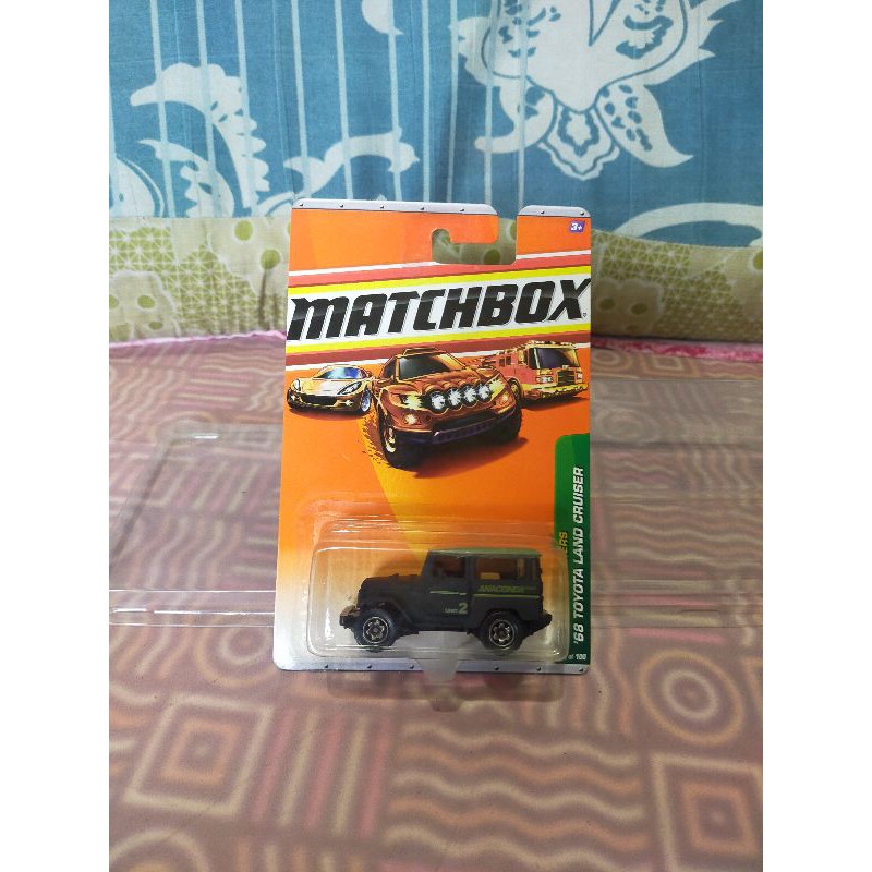 MATCHBOX '68 TOYOTA LAND CRUISER JUNGLE EXPLORES
