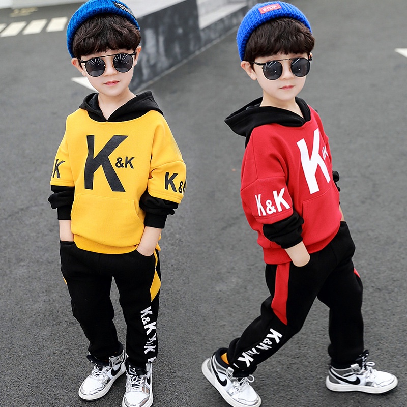 LittleAaron PASSWORD K&amp;K HOODIE Setelan Sweater 1 - 7 Tahun Baju Anak Berkualitas