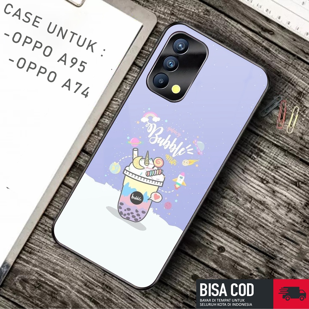 Case OPPO A95 4G/A74 4G  - Casing  OPPO A95 4G/A74 4G [ BUBBLE ] Silikon OPPO A95 4G/A74 4G  - Case 