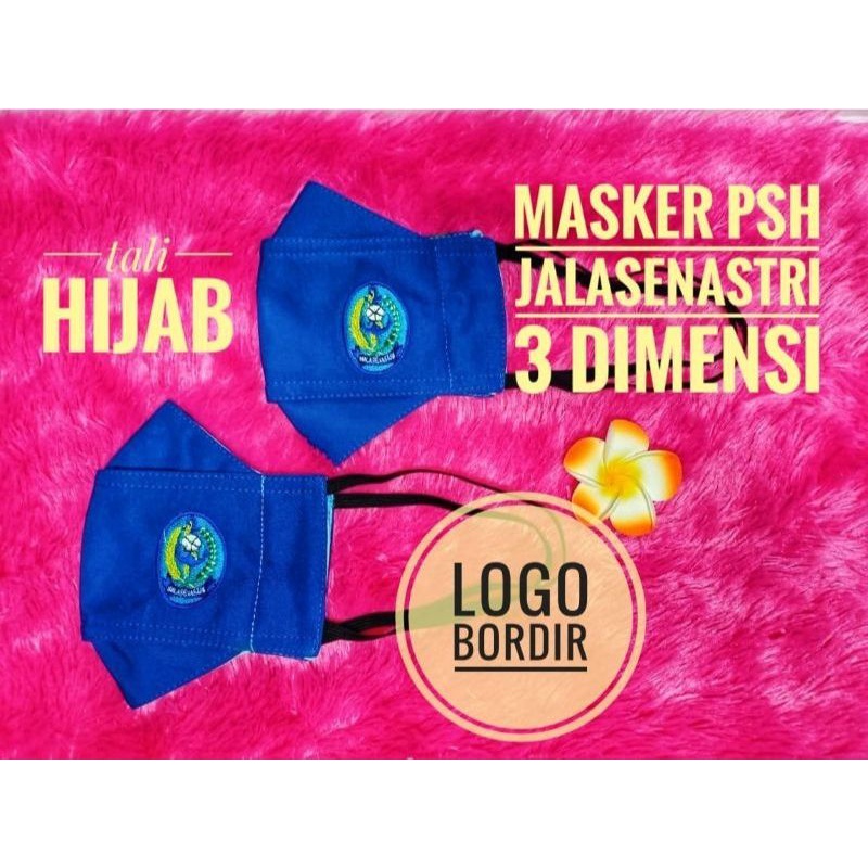 Masker Jalasenastri 3D Aneka Pilihan Warna