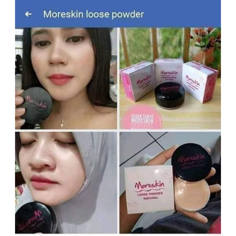 Moreskin Loose Powder Bright &amp; Natural Nasa