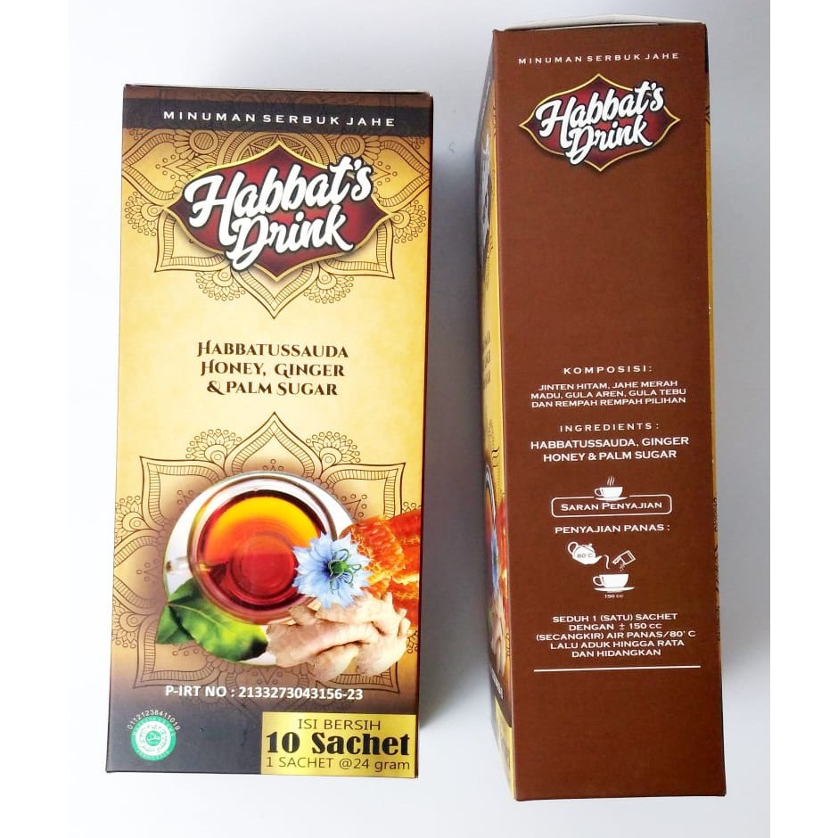 

Habbats Drink Minuman Serbuk Jahe Habbatussauda dan Madu