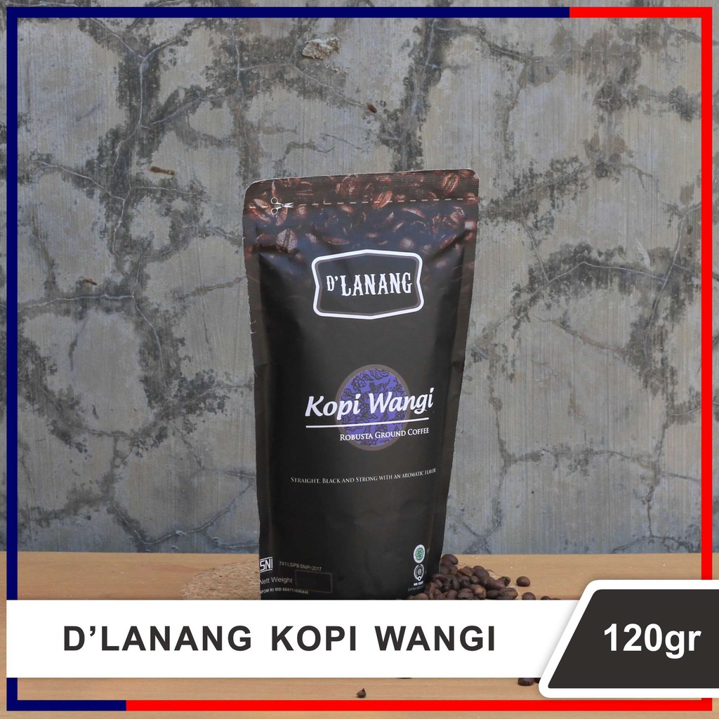 

Kopi Bubuk Robusta Dlanang 120 Gram - Kopi Robusta Wangi | BISA COD!!!