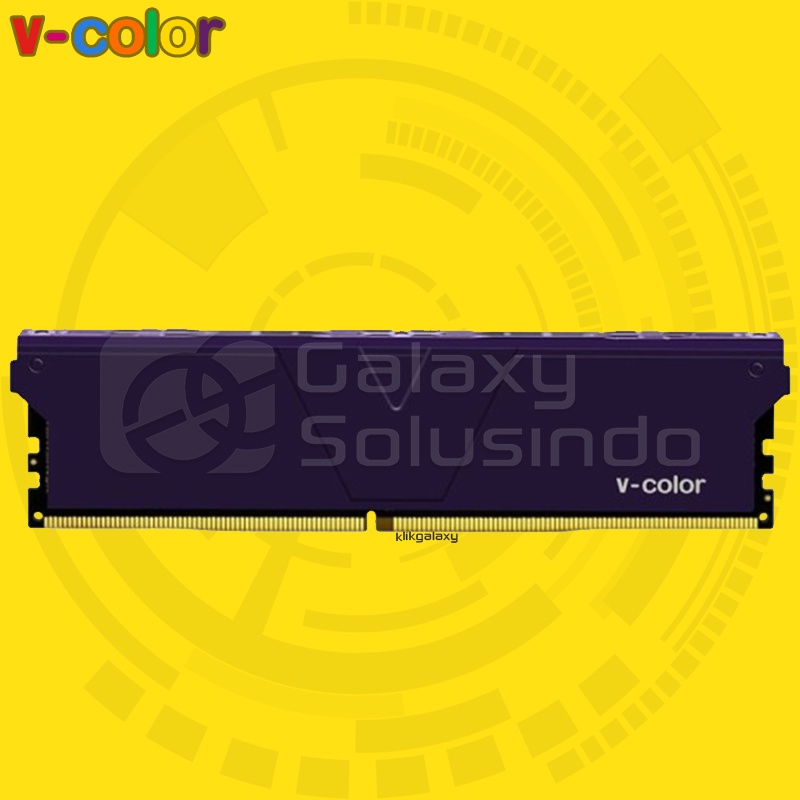 V-COLOR Skywalker PLUS 16GB Single DDR4 3200MHz - Purple