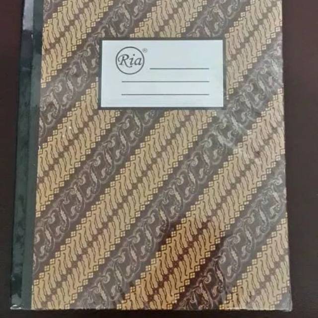 

Buku Merk Ria Tebal 200 halaman