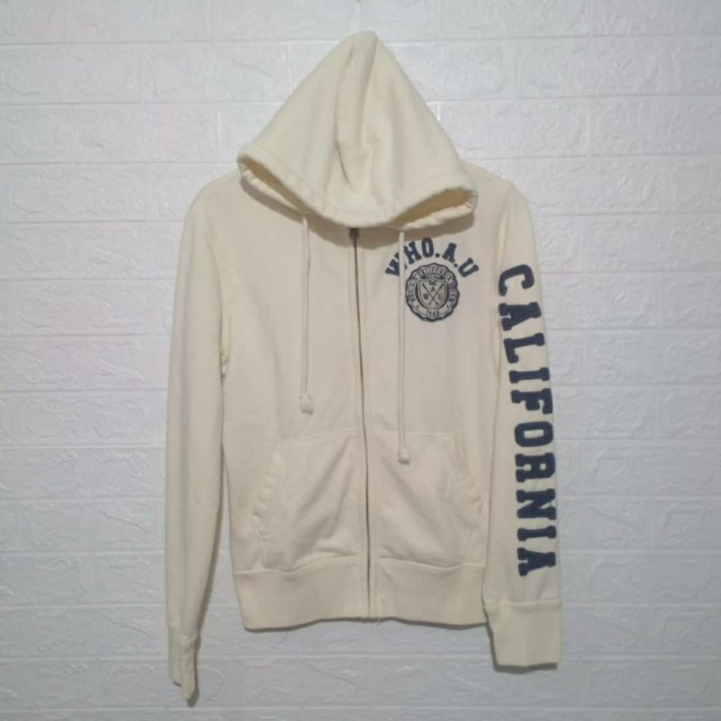Zip Hoodie California WHO.A.U/Zip Hoodie Murah