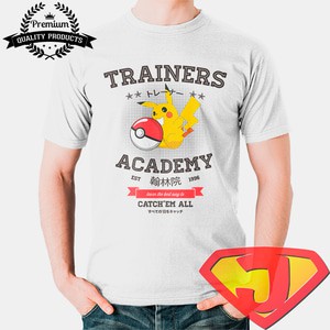 Kaos Pokemon Go Pria /  - Pikachu Trainers Academy