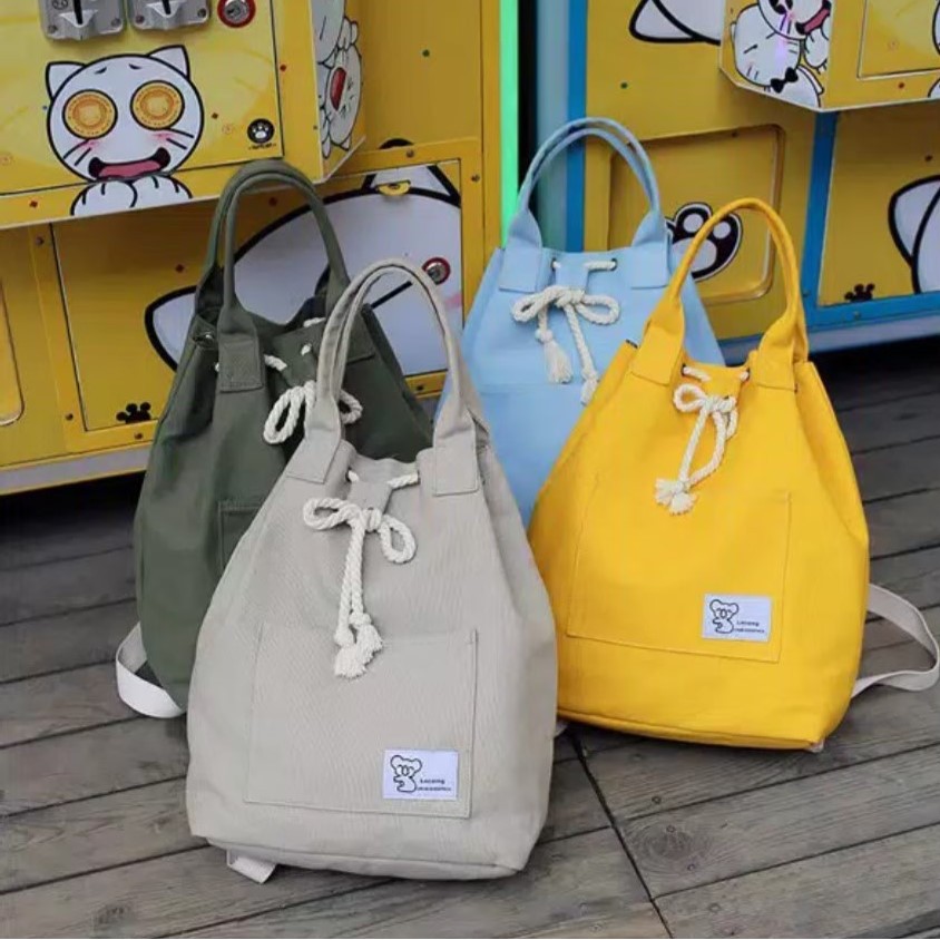 Twenty Bag - Tas Ransel Sekolah Anak Wanita Dan Pria Untuk Anak PAUD TK SD SMP Terbaru 2021 Kekinian Motif Carakter SERUT ELLISH Korean Sytle Bahan Canvas