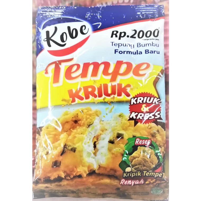 

Kobe Tepung Tempe Goreng 70gr