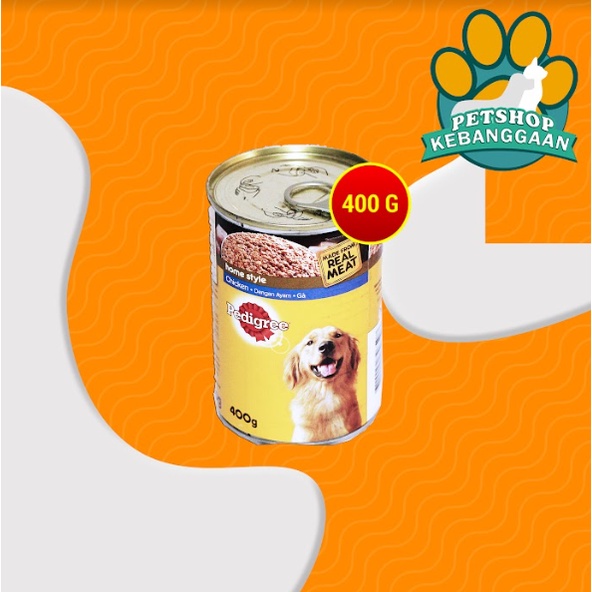 Pedigree Adult Chicken 400 Gram / Makanan Anjing Wet Food/ Can