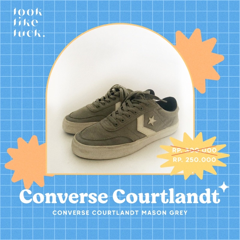 Converse Courtlandt Mason Grey (NO NEGO)