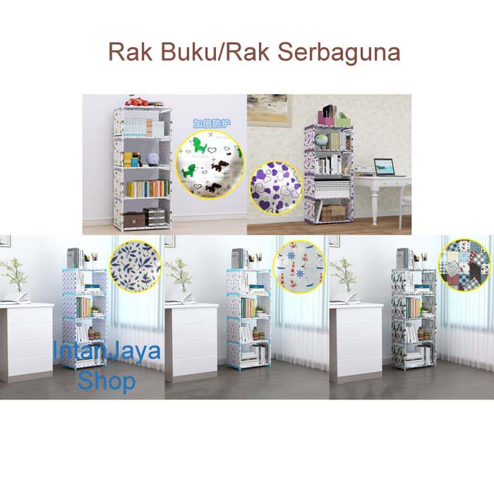 Rak Buku/Rak Serbaguna /Lemari Buku/ Lemari/ Rak