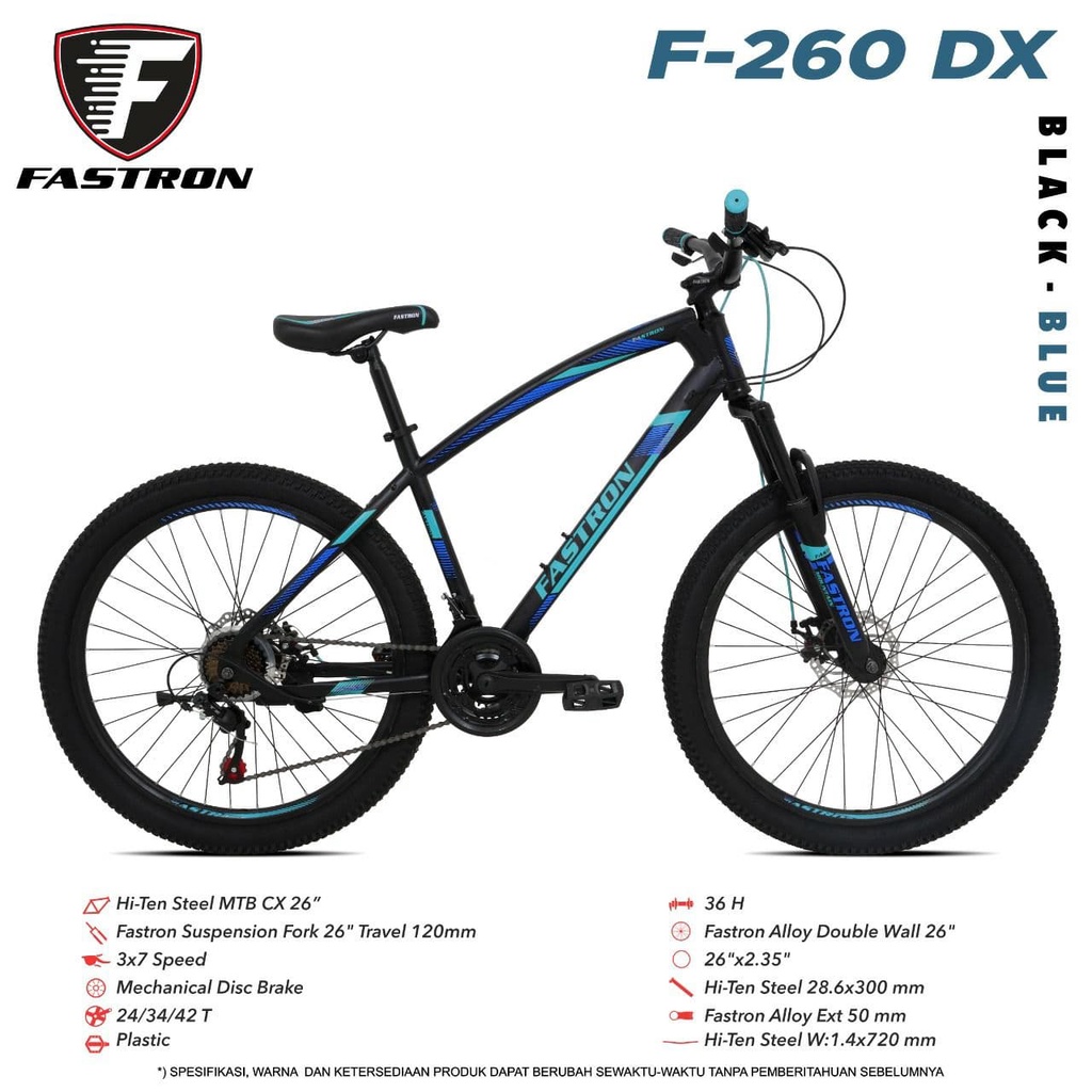 Sepeda MTB 26 fastron 260 DX