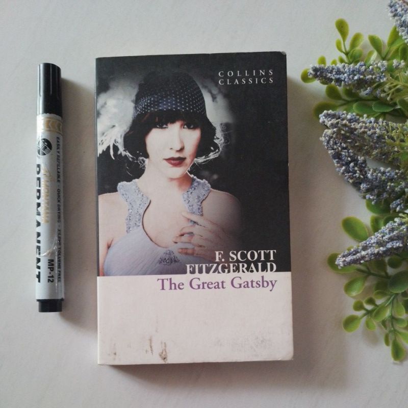 novel collins classics F. Scott Eitzgerald The Great Gatsby preloved original