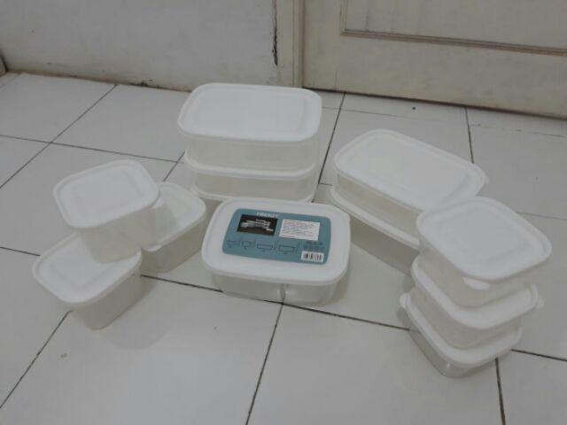 Kotak Bekal Makan Frenzy Food Container Wadah Lunch Box Set