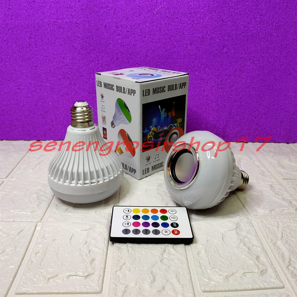 Bohlam/Lampu bluetooth Speaker