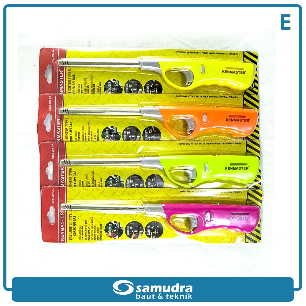 KENMASTER Gas Lighter Tipe E Pemantik Gas Korek Api Kompor Pematik