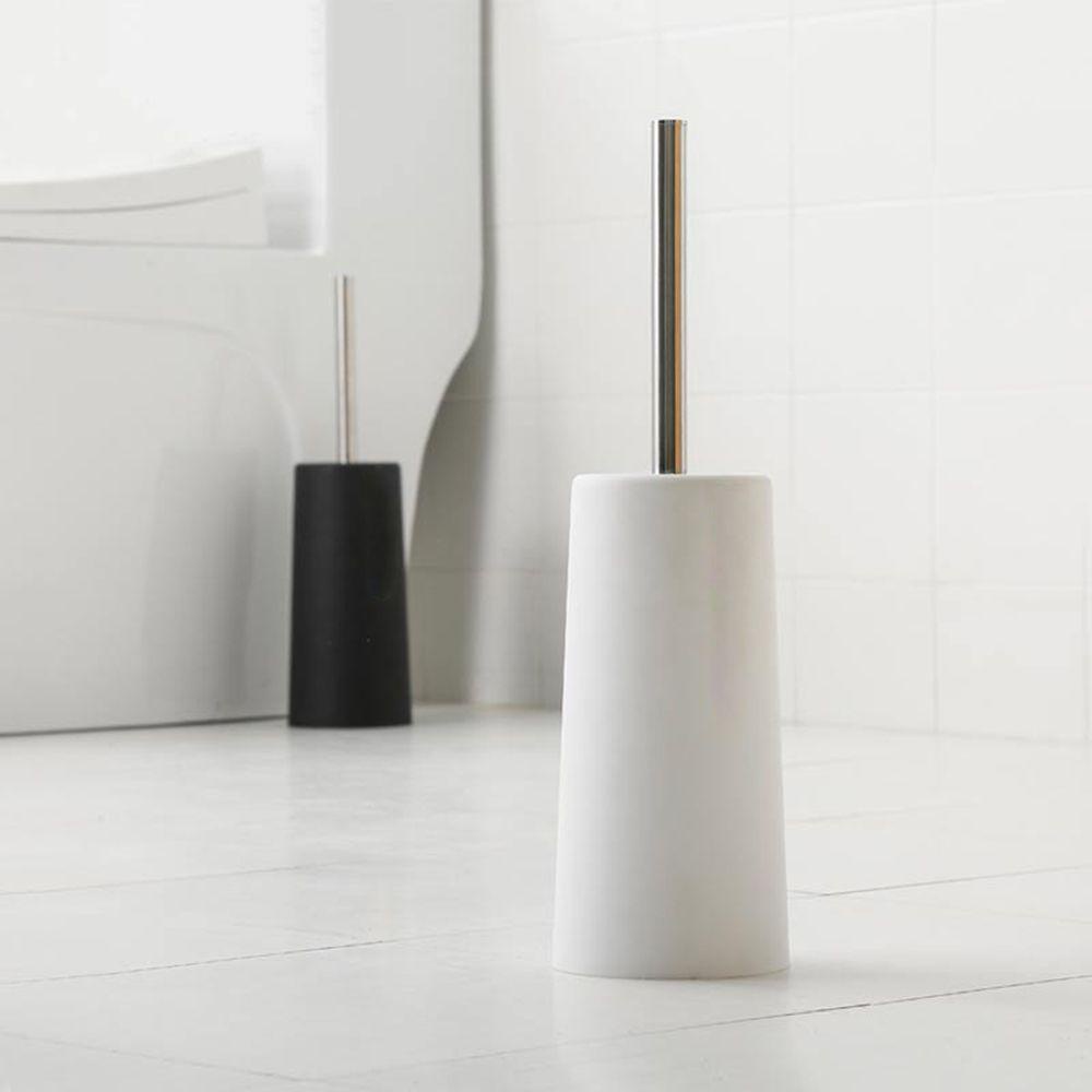 Suyo Sikat Toilet Air Anti Bocor Pembersih Mandi Dengan Alas Stainless Steel Toilet Brush Holder Set