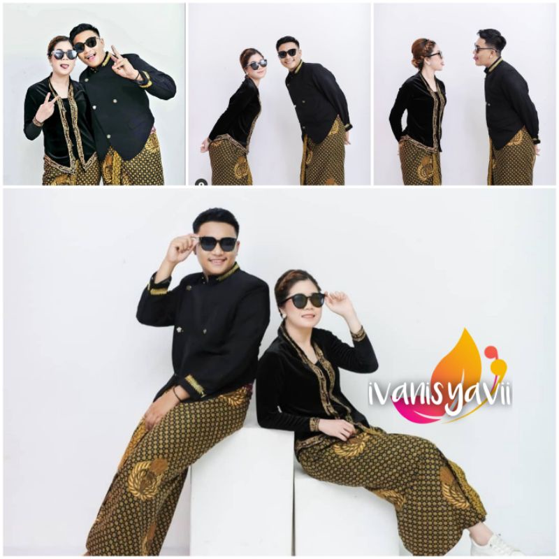 Baju Prewedding / Baju Adat, Motif Bordir - truntum garuda (MSTR)