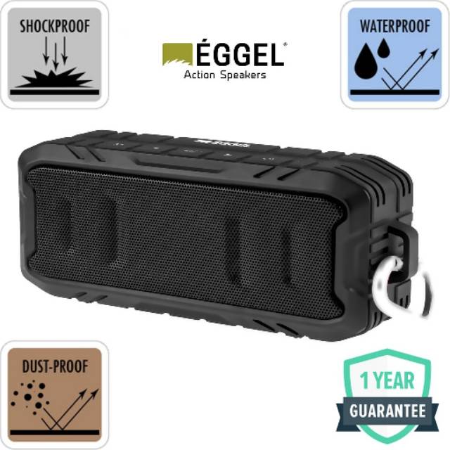 Eggel Terra 2 portable waterproof bluetooth speaker