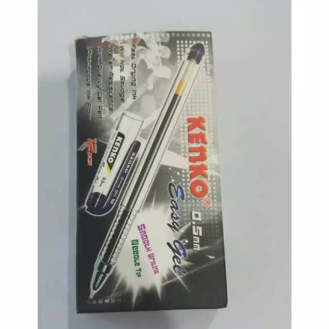 

Pulpen easy gel kenko 0.5mm
