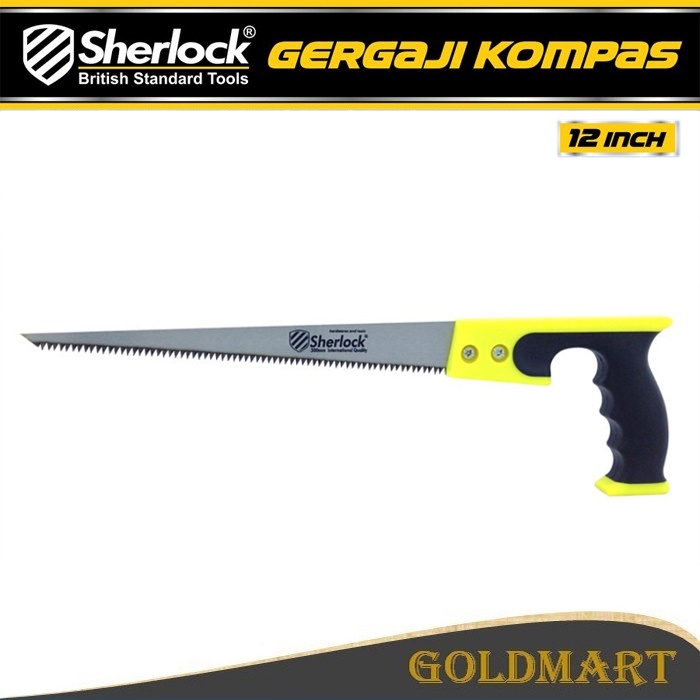 Gergaji Kompas Original Sherlock Gergaji Serba Guna 12&quot; inch