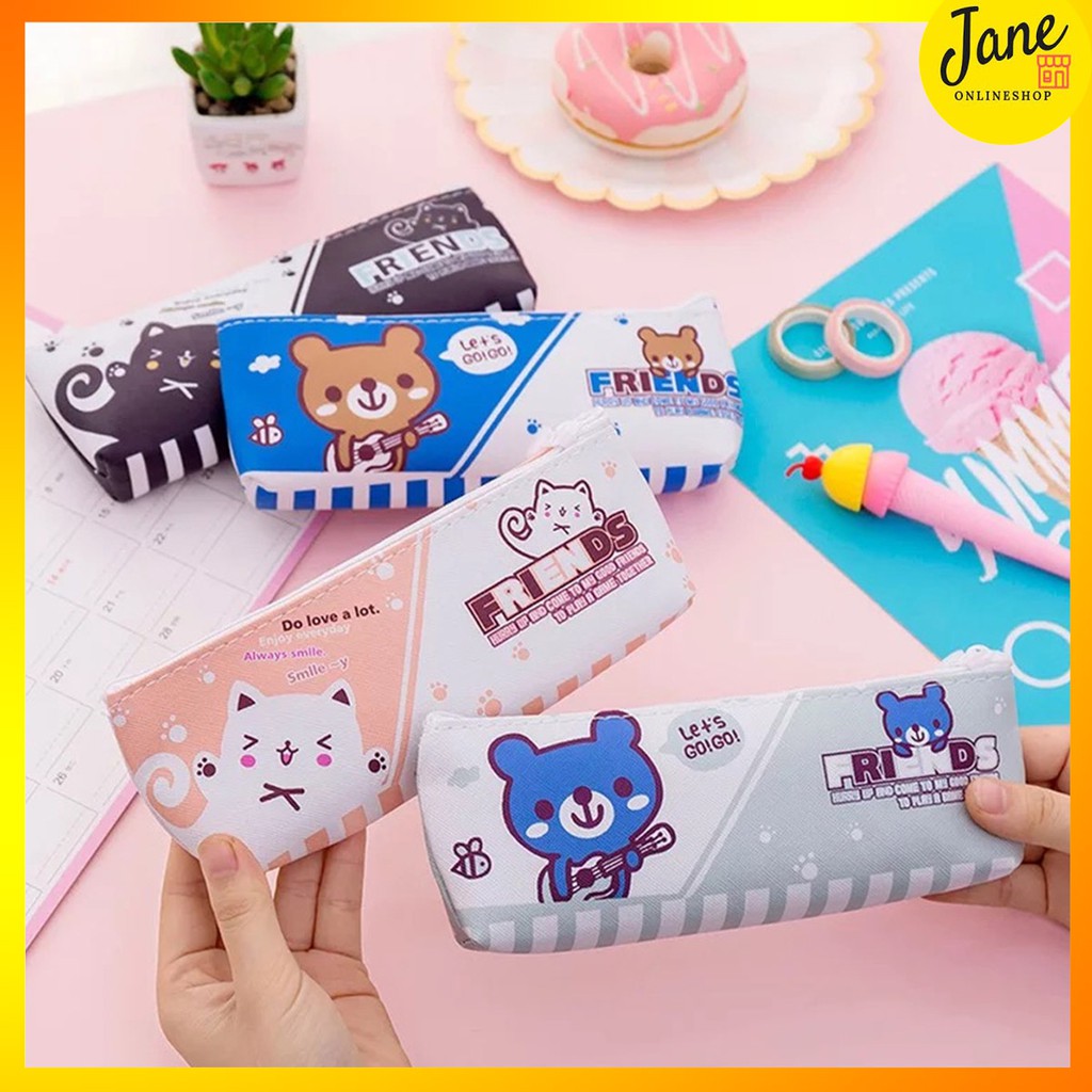 

Tempat Pensil Let's Go Go Cartoon Stationary Case JCTP0053
