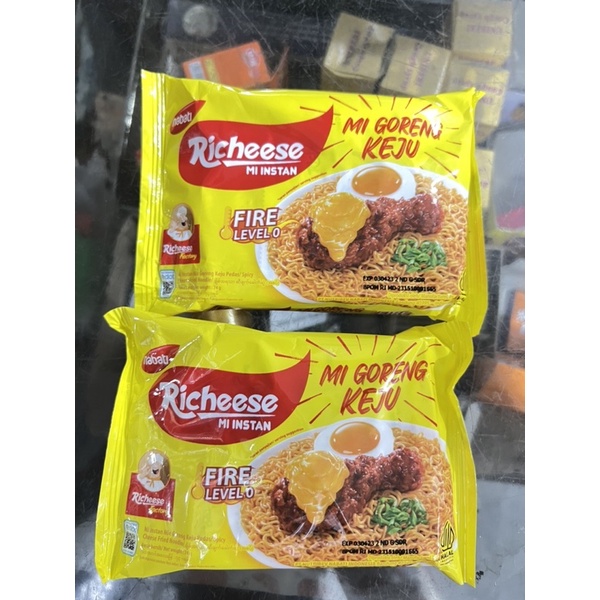 MI MIE GORENG RAMEN KEJU NABATI RICHEESE LEVEL 0 - 3