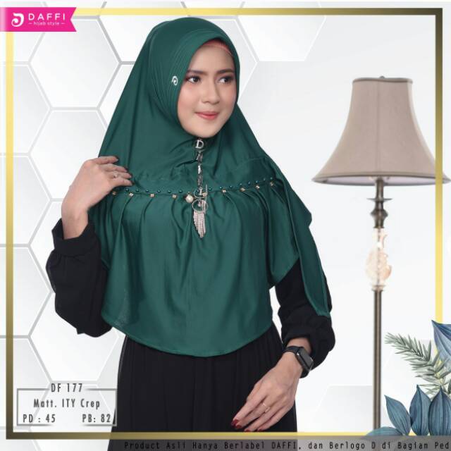 Jilbab instan daffi 177