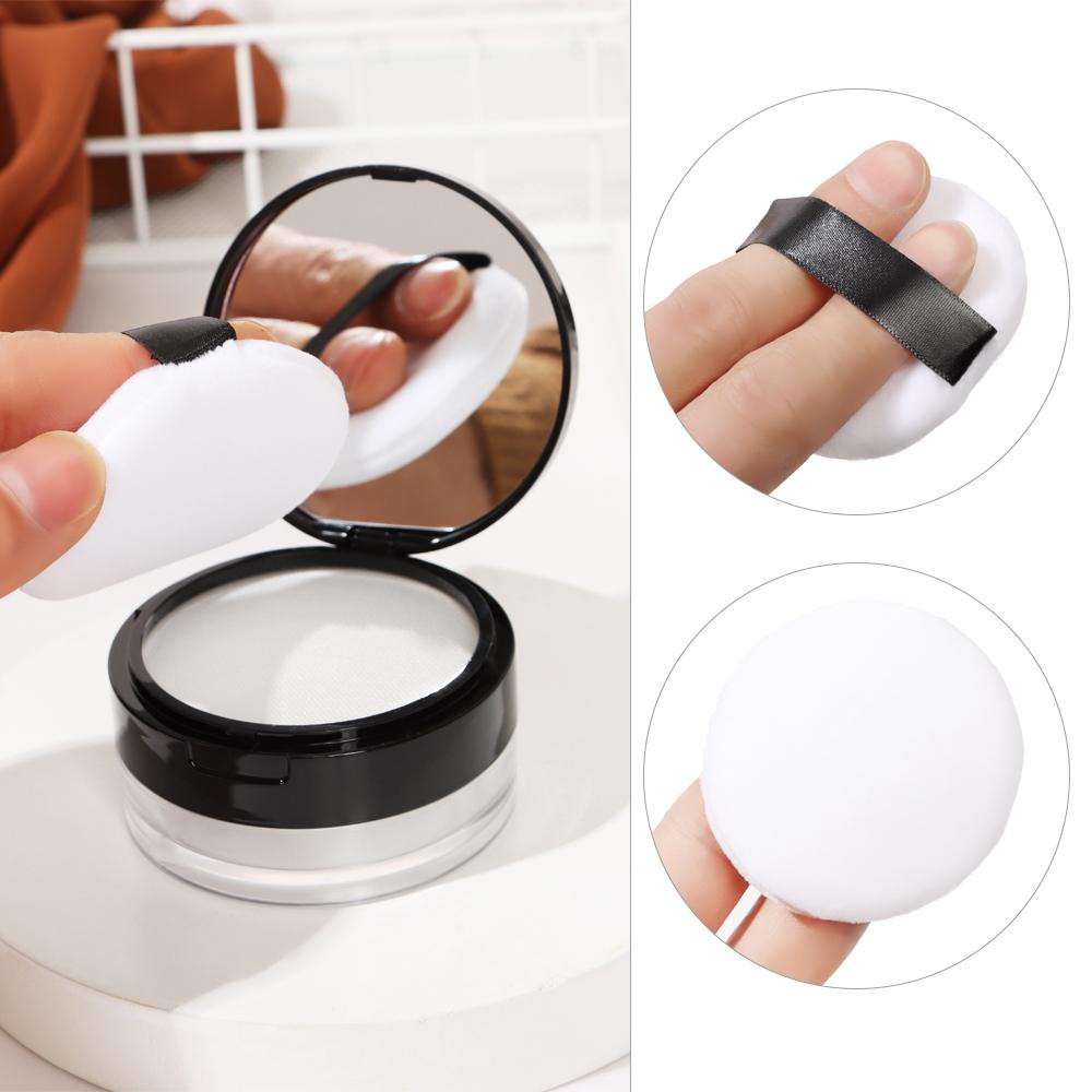 POPULAR 20g Portable Makeup Tools Touch Up Empty Case Loose Powder Box Takeout Grid Design Hot With Puff Mirror