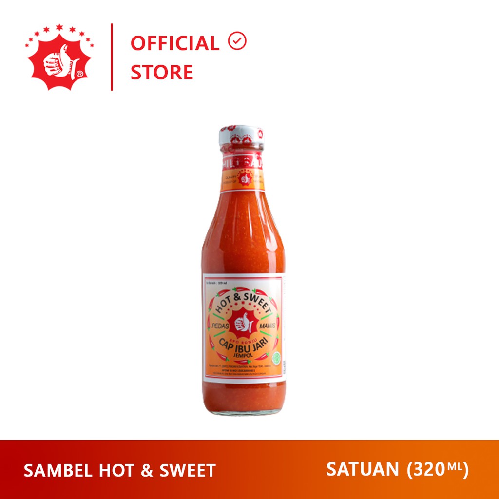 

Sambal Cap Ibu Jari Jempol Pedas Manis 320ml