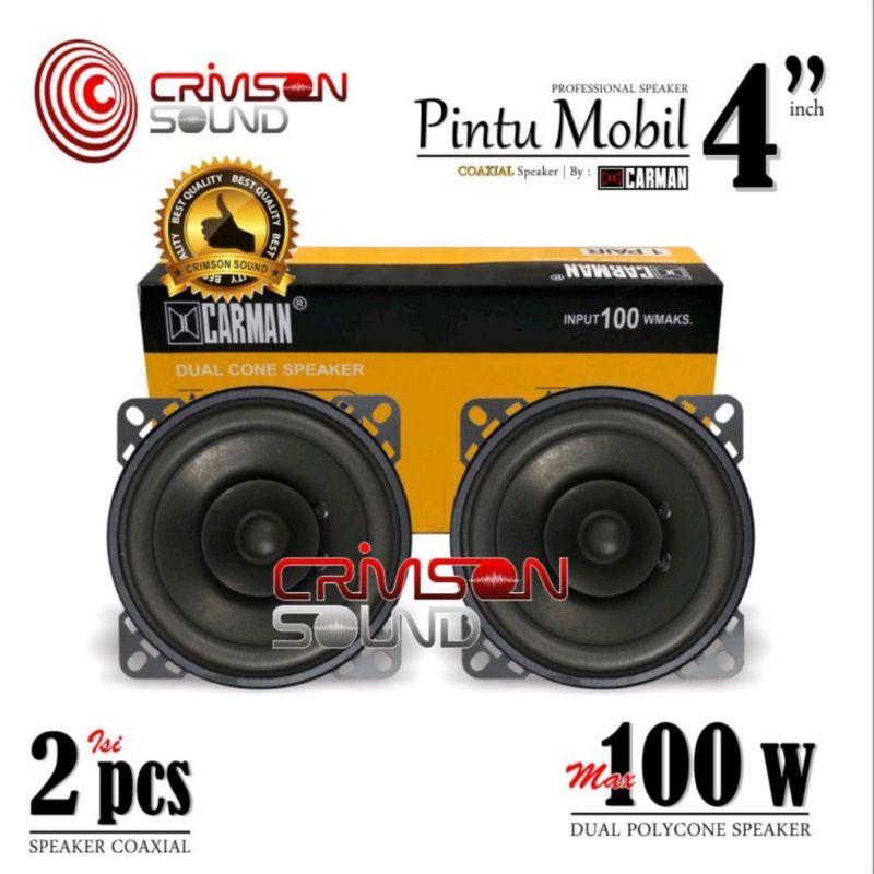 Speaker CARMAN 4 inch