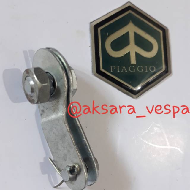 Klem penjapit kawat rem (pedal rem belakang) super sprint bajaj