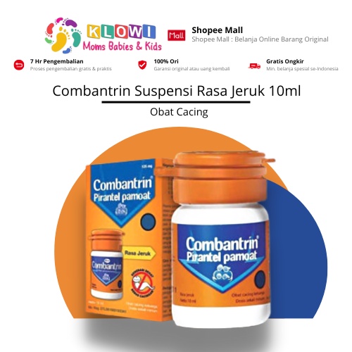 Jual Combantrin Susp Rasa Jeruk Ml Shopee Indonesia