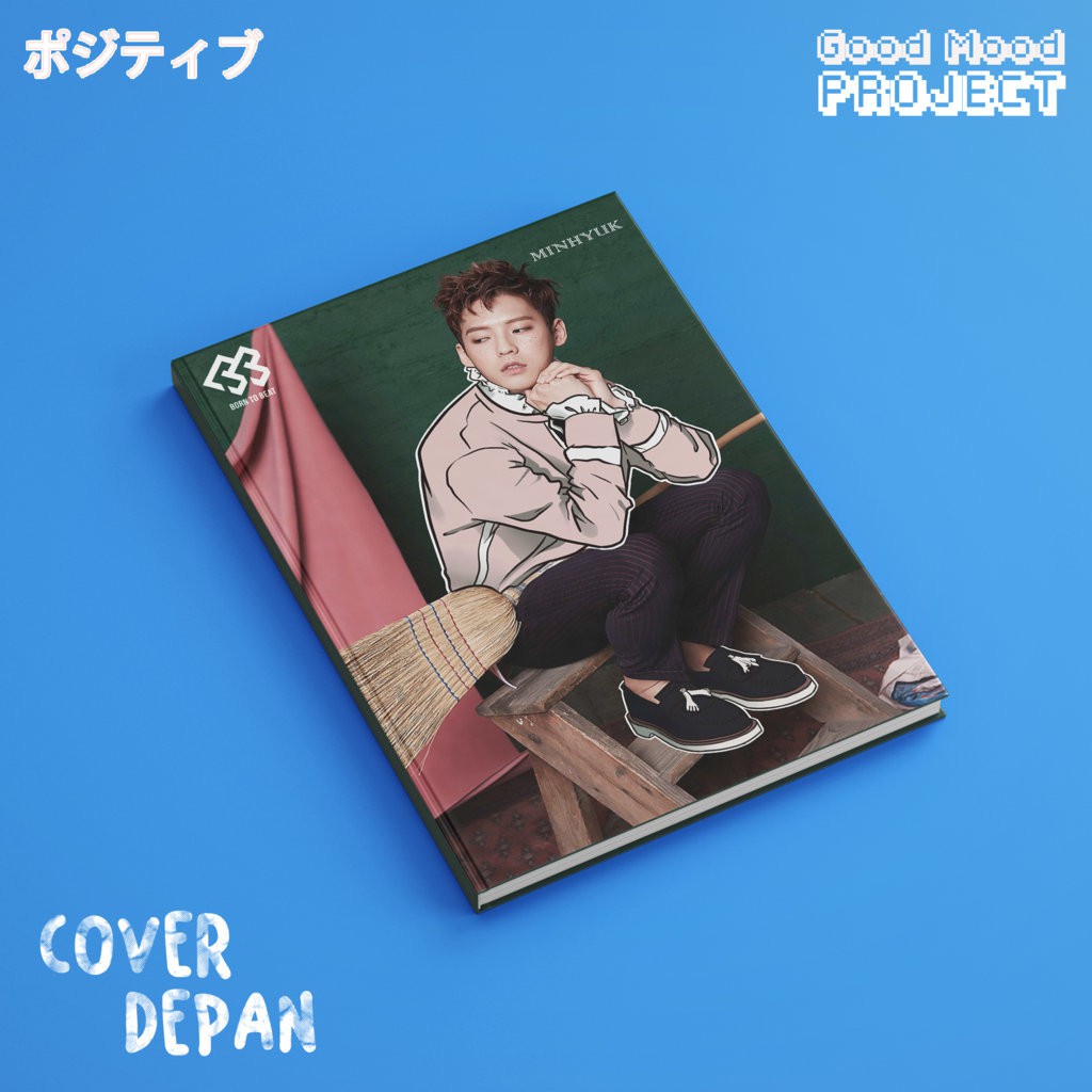 

Buku Catatan KPOP BTOB Minhyuk Korea Hardcover A5 Buku Tulis Notebook Agenda Planner Jurnal