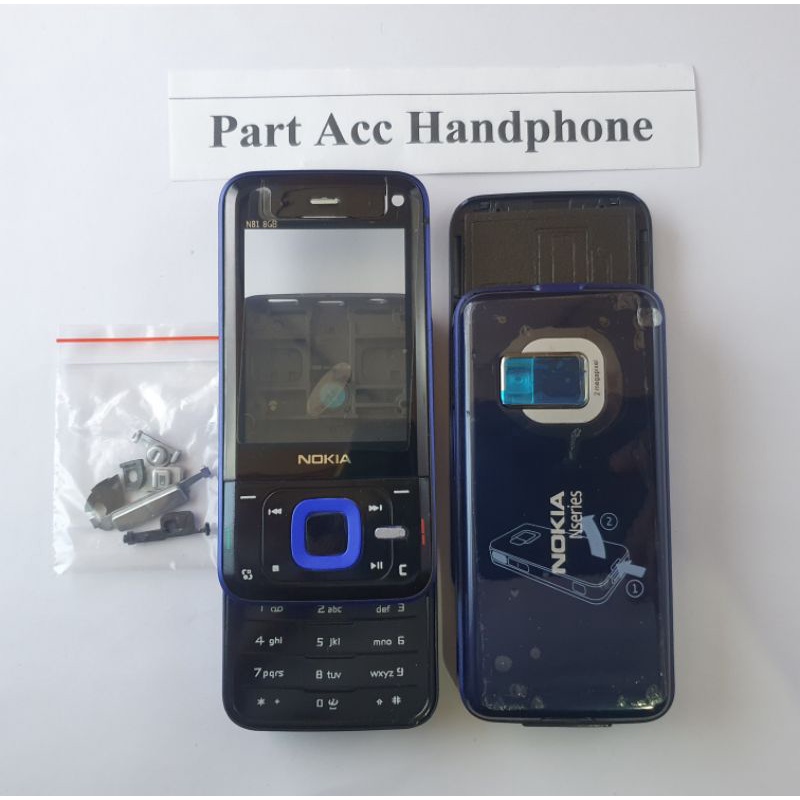 casing nokia n81 8gb fullset