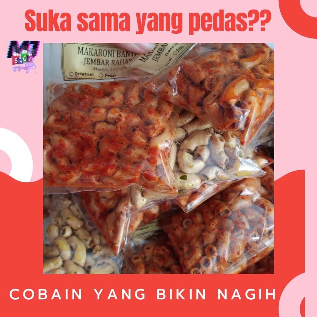 Jual Makanan Ringan Keripik Makaroni Pedas Daun Jeruk Makanan Makaroni