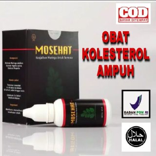 MOSEHAT Obat Kolesterol Herbal Paling Ampuh 30ml Original BPOM