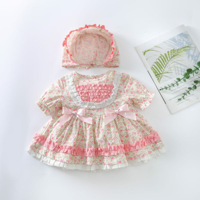 dress bayi noni belanda/rok bayi set topi/jumper bayi import/dress anak import/dress