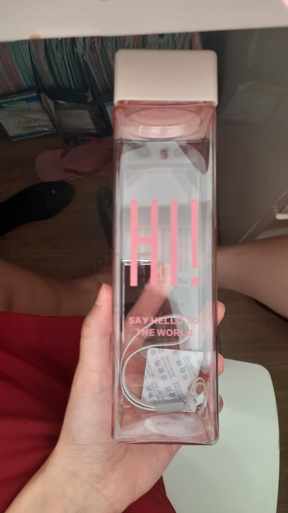 Pr119 Botol Minum Elegan Bpa Free Anti Bau Anti Pecah