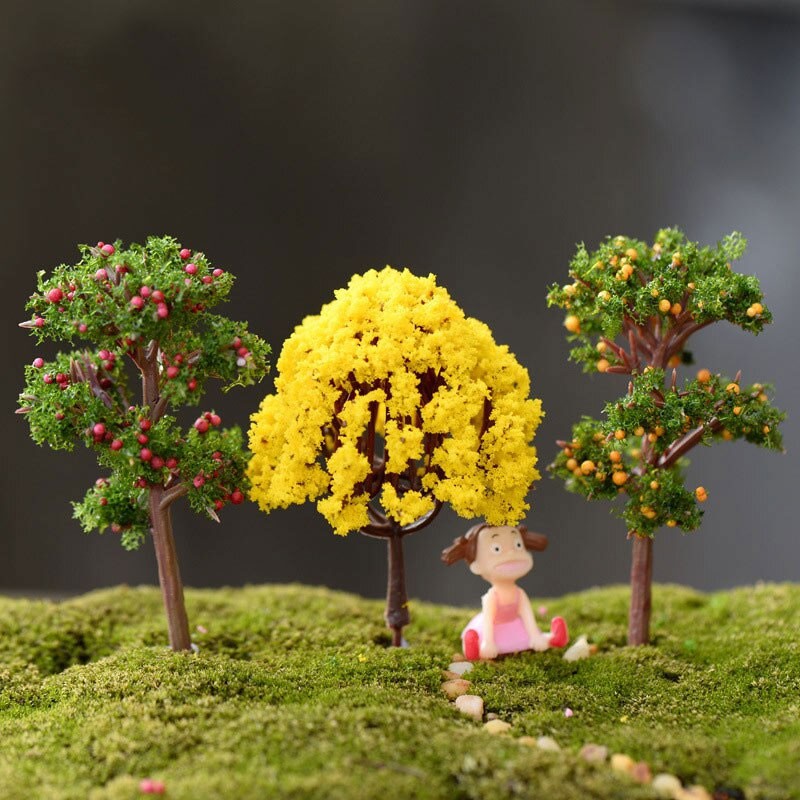 Tanaman Bunga Sakura Untuk Maket Miniatur Terrarium Diorama - MNB45