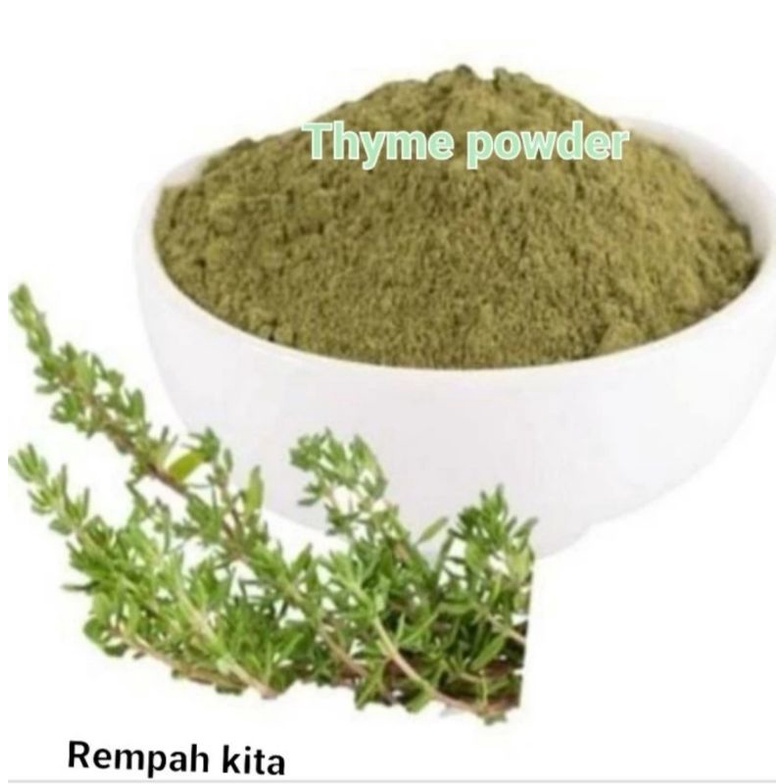 

Thyme Leaf Powder/Daun Thyme Bubuk/Asli
