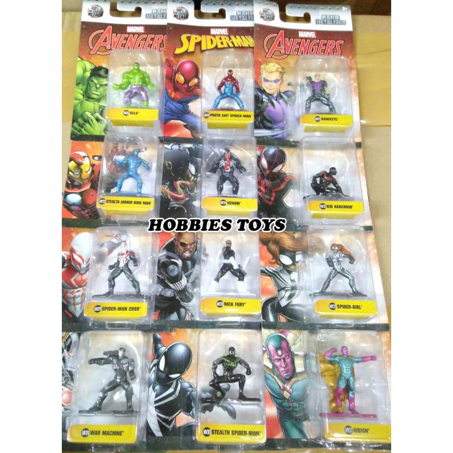 Jual Jada Nano Metalfigs Marvel Murah Meriah (Random/Acak) | Shopee ...