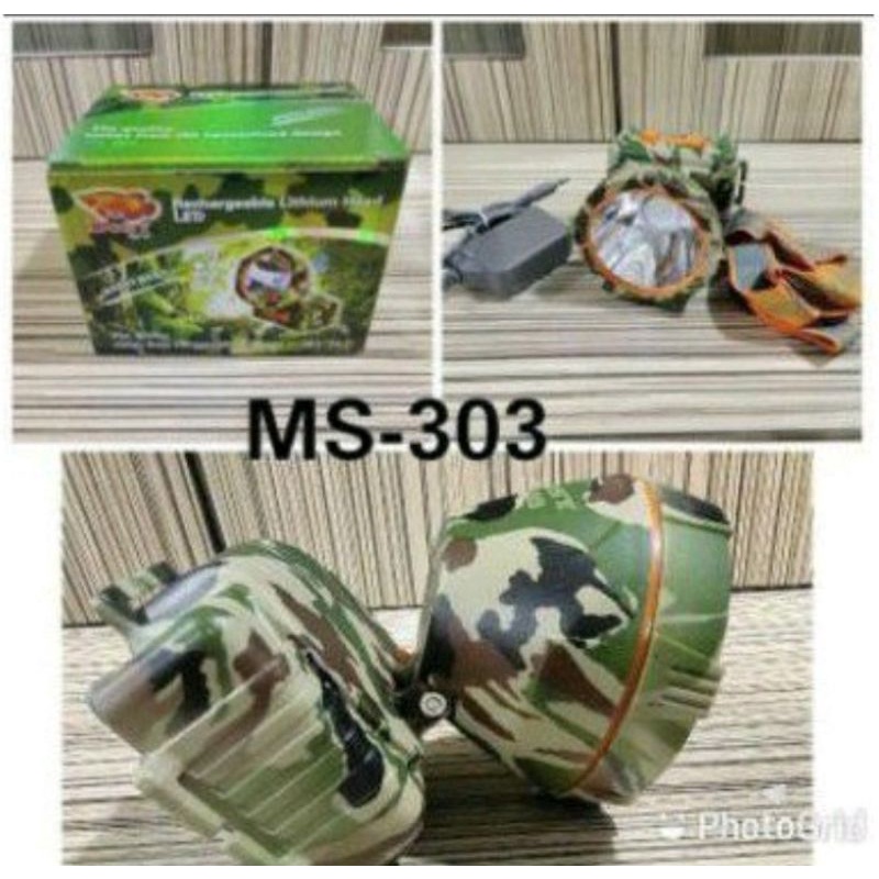 Senter Kepala LED DONY MS-303 Warna Manis/Headlamp Dony 10 Watt Loreng