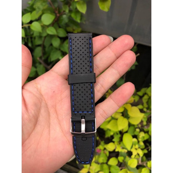 STRAP KARET JAM TANGAN 20MM