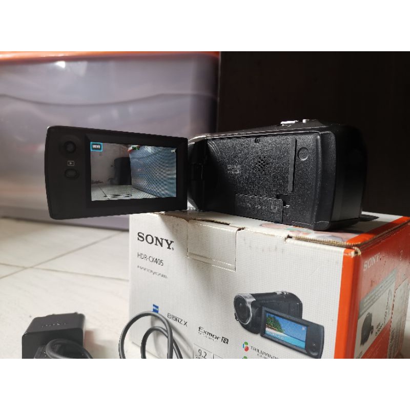 Jual HANDYCAM SONY CX405 SEKEN Shopee Indonesia