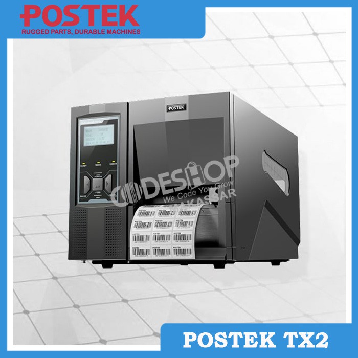 PRINTER BARCODE POSTEK TX-2 USB